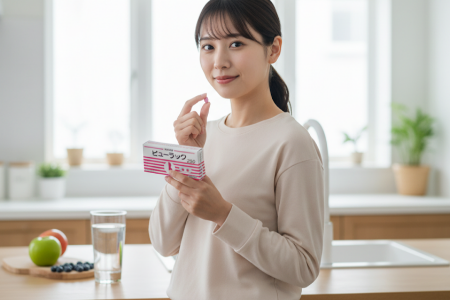 한 알로 속이 편해지는 하루! 일본 변비약 뷰락쿠 250