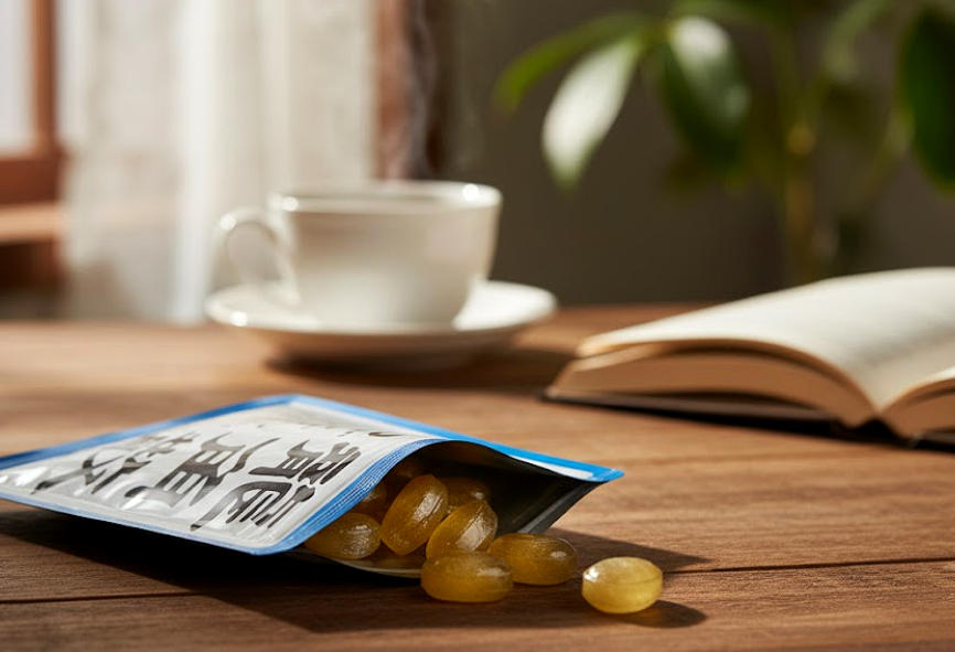 휴대성 최고인 목관리템 일본 용각산 스틱 캔디 종류별 특징, 효능, 복용법 및 일본 직구 꿀팁!