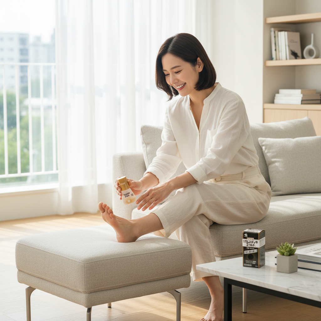 일본 무좀약 타무시친키 직구 완벽 가이드: 액상 성분, 사용법, 통관 6개 제한까지