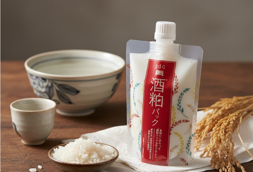 피부에 술빚은 듯 촉촉한 광채를 전달하는 일본술지게미팩