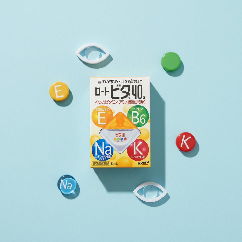 일본 안약 로토 비타 40 직구 방법 및 성분, 효능! 그리고 복용법까지