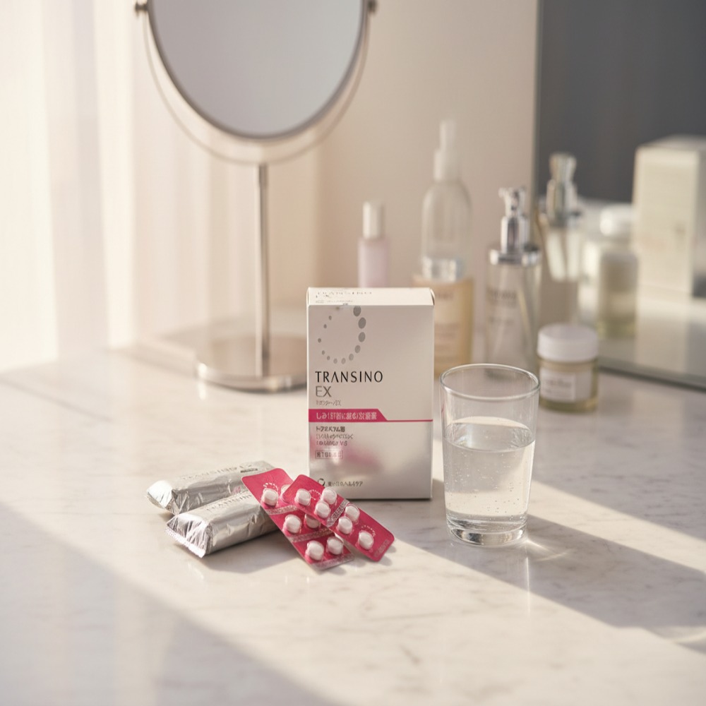 일본 잡티개선 영양제 트란시노ex 효과가 있을까? 성분 및 복용 전 주의사항