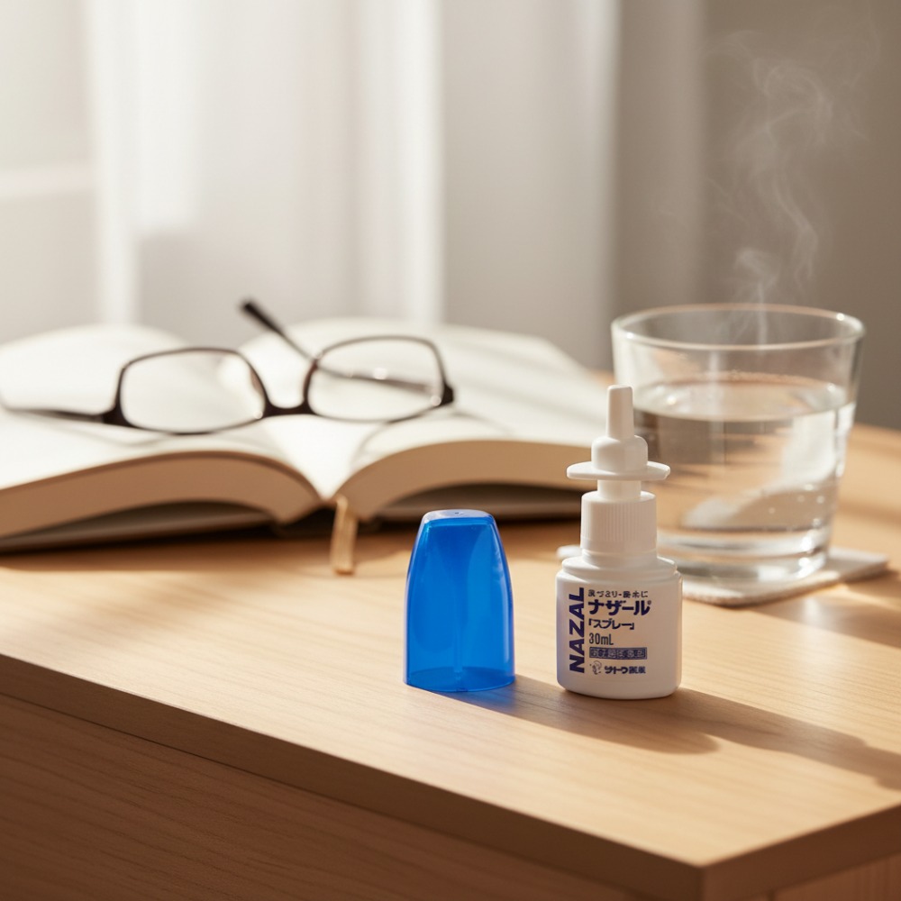 일본 비염 나잘스프레이 성분 및 효과 비염완화에 도움되는 이유는?