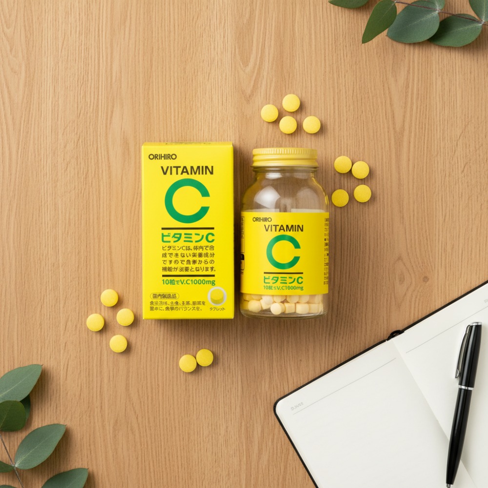 일본 비타민C 오리히로 300정 꼭 알아야 할 성분 및 효과, 복용법
