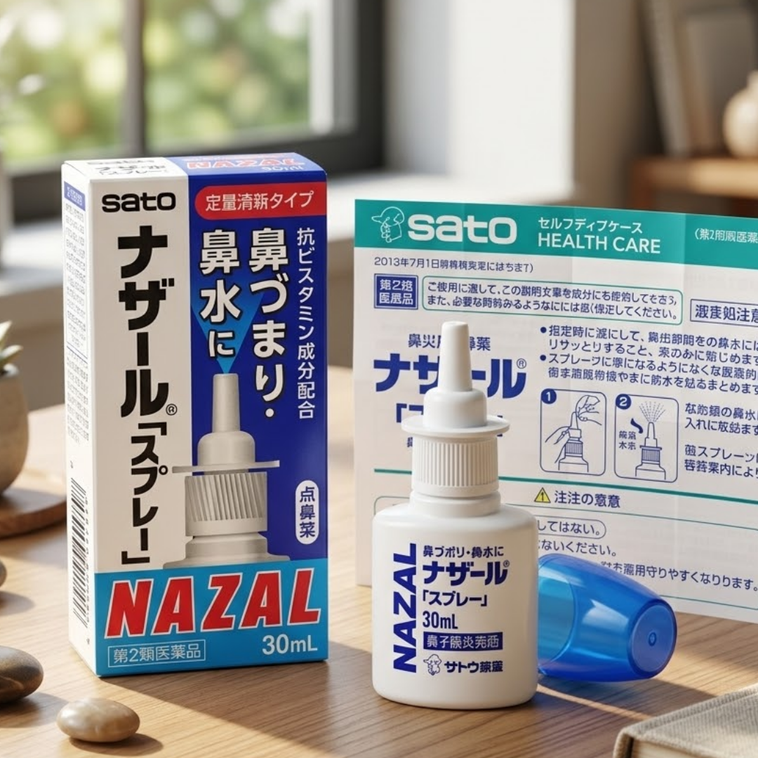 일본 나잘스프레이 가이드: 꽉 막힌 코를 시원하게 뚫어주는 비염 필수템