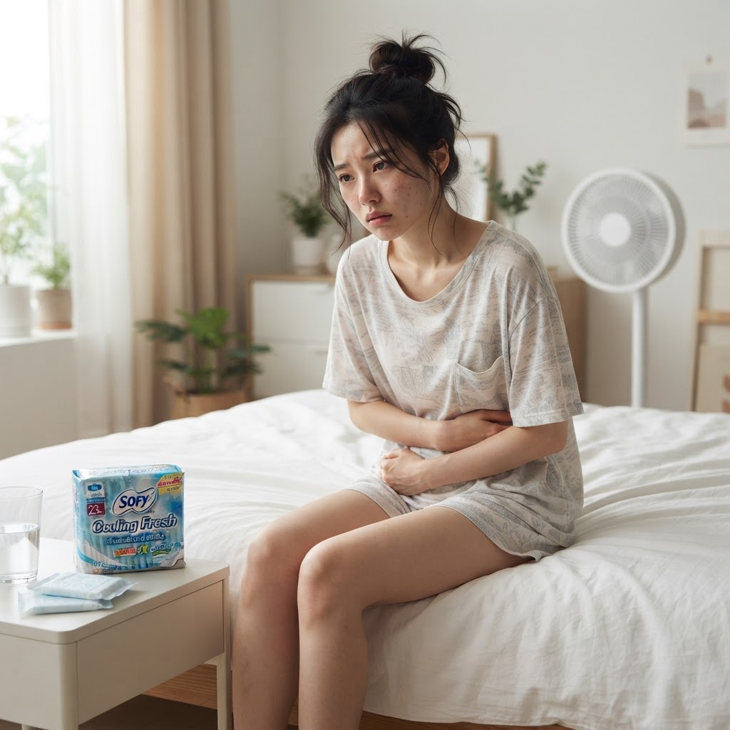 일본 소피 쿨링 생리대 사용법과 특징, 일반 생리대와 뭐가 다를까?
