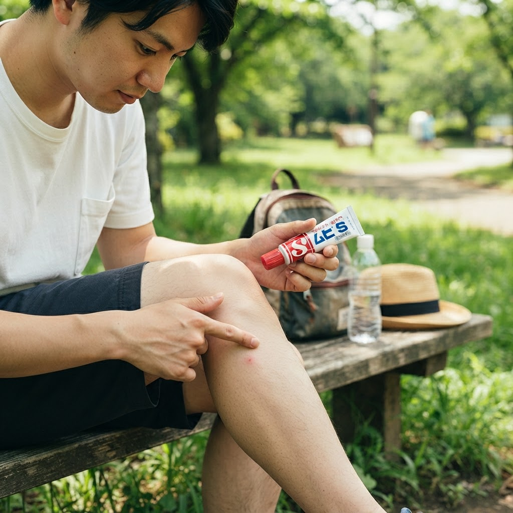 일본 무히S연고 벌레 물렸을 때 써도 될까?