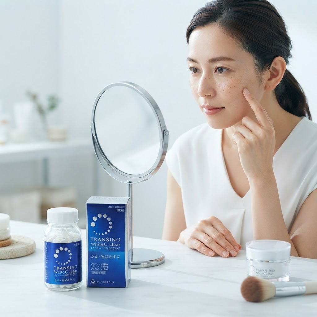 트란시노 화이트C 프리미엄 효과, 기미와 주근깨 관리에 도움될까?