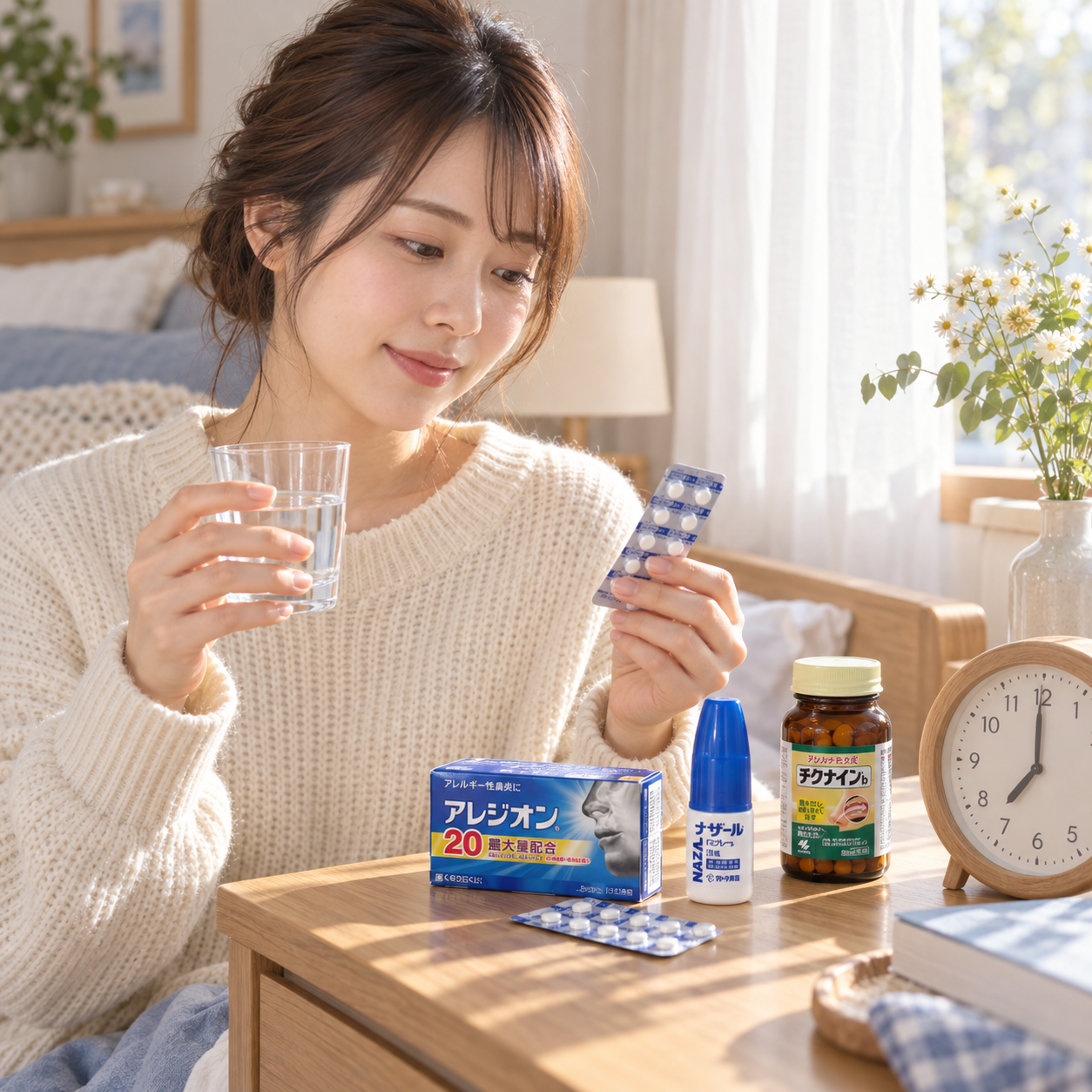 일본 비염약 복용시간, 아침과 저녁 중 언제 먹을까?