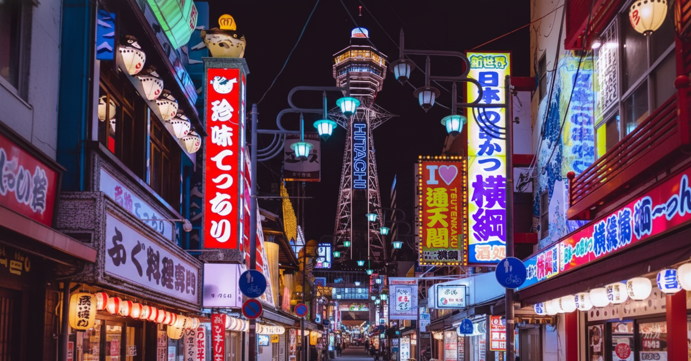오사카야경