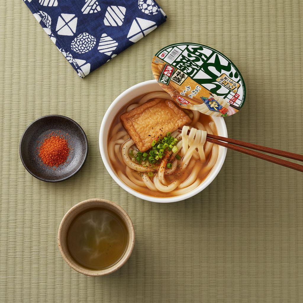 닛신 돈베이 우동 이미지