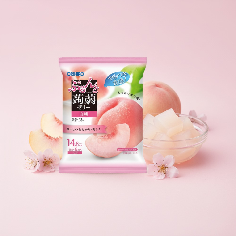 일본 오리히로 곤약젤리