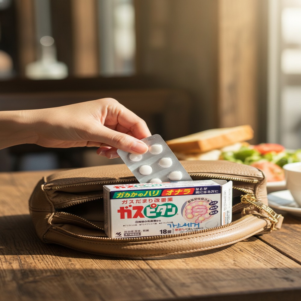 일본 위장약 가스피탄 직구