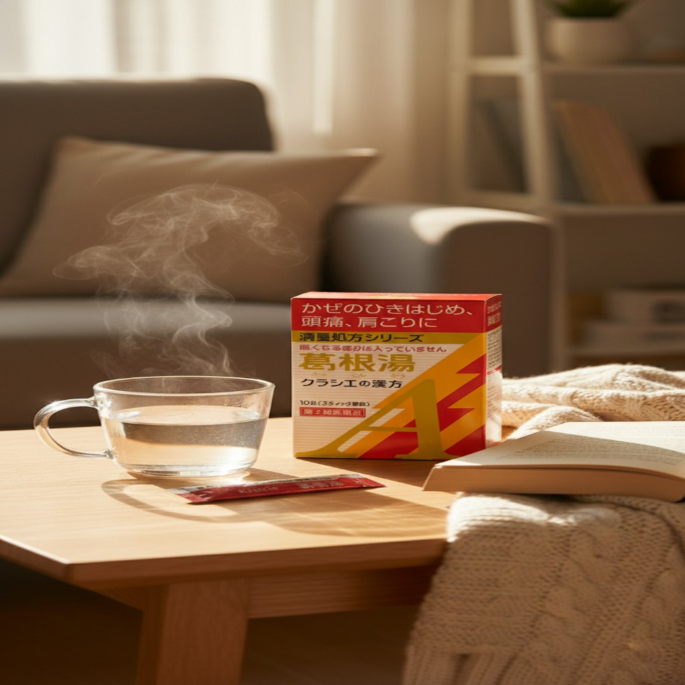 일본 갈근탕 크라시에 복용방법