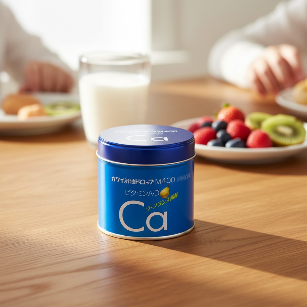 일본 칼슘 영양제 간유드롭 M400 직구 일본 칼슘 영양제 간유드롭 M400 직구